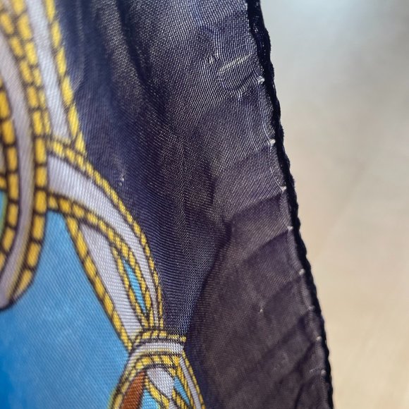 Vintage Santo Anno 1975 Vatican Italy Souvenir Scarf - Picture 7 of 7